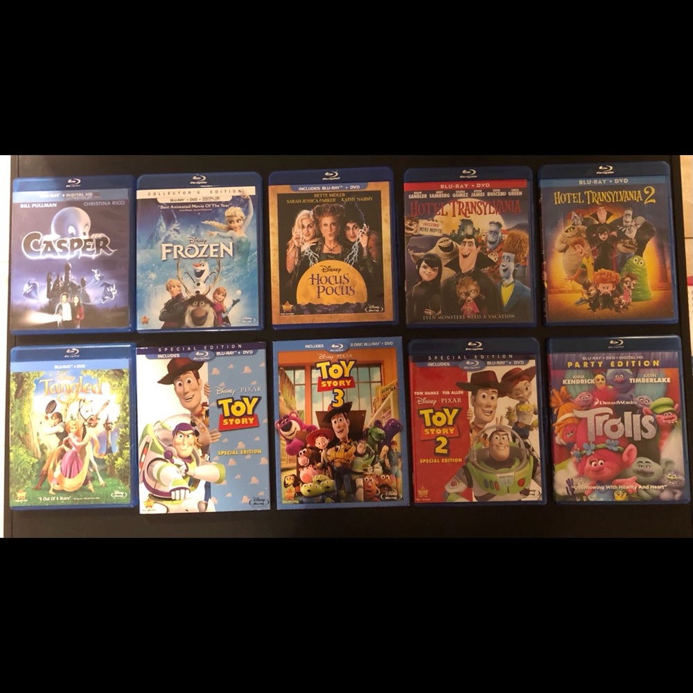 Blueray DVD’s